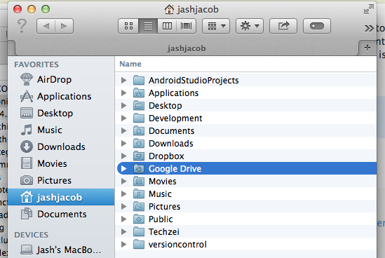 gdrive for google drive mac